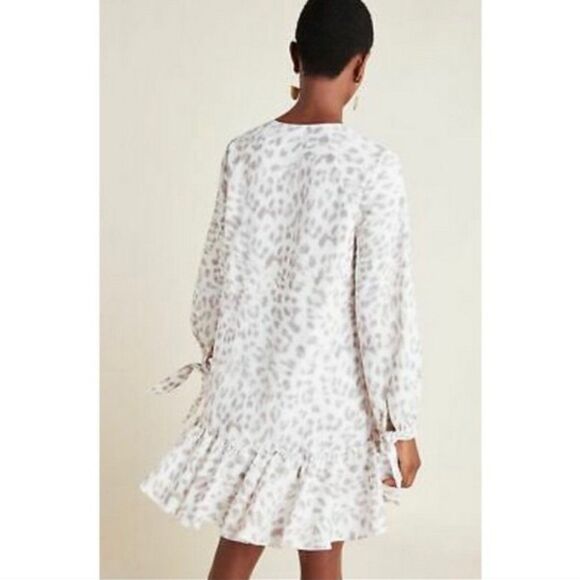 Mare Mare x Anthropologie Felix Tied-Sleeve Waistless SilhouetteTunic Dress - Picture 3 of 16